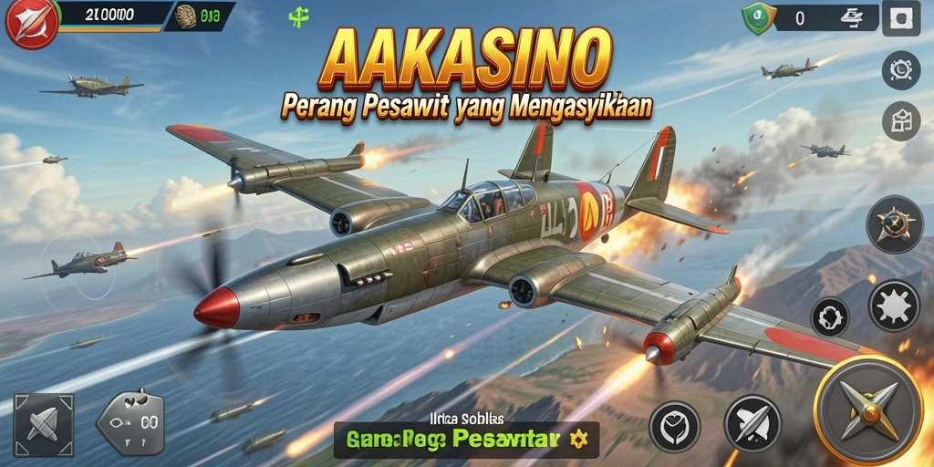 Antarmuka menarik dan fitur menyenangkan dalam AAKASINO.