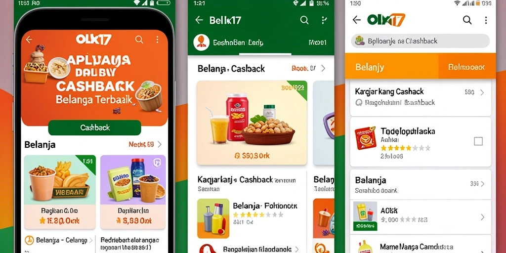 Tampilan antarmuka OLX17 yang menarik dan fungsional.