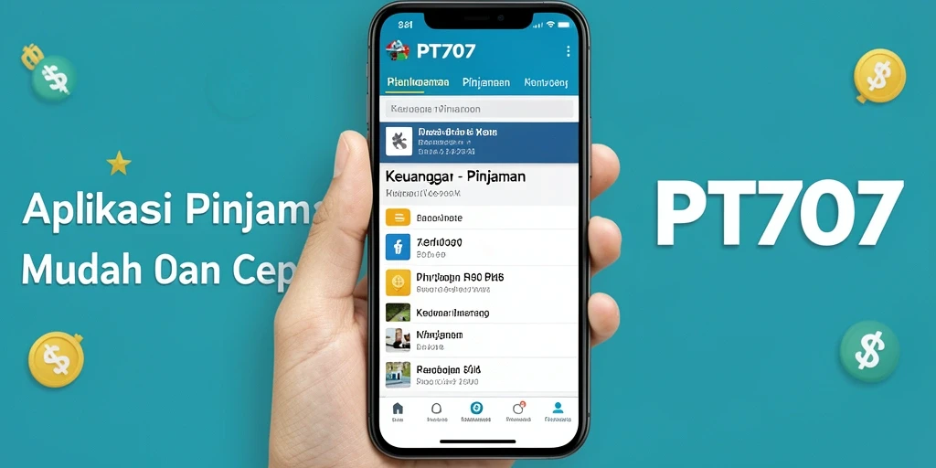Antarmuka pengguna PT707 yang menarik dan mudah digunakan.