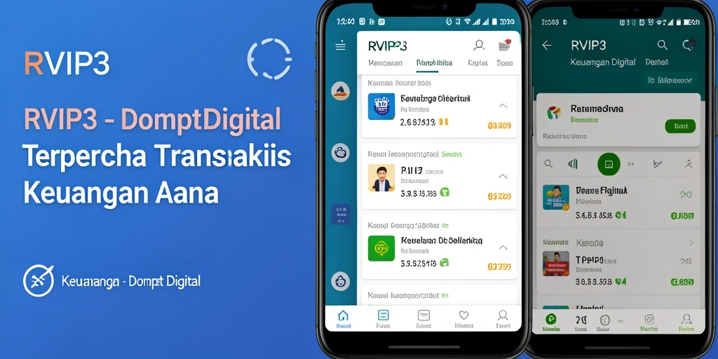 Tampilan antarmuka utama RVIP3 yang modern dan fungsional.