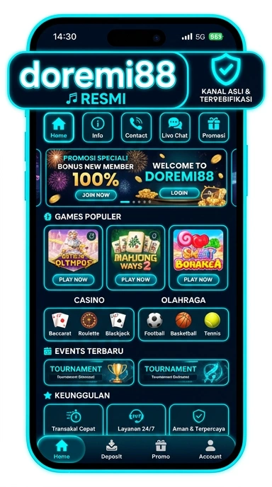 Kanal Resmi Doremi88 untuk Pengguna Android Indonesia